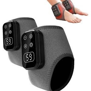 Foot & Ankle Massager Wrap with LED Controls for Plantar Fasciitis